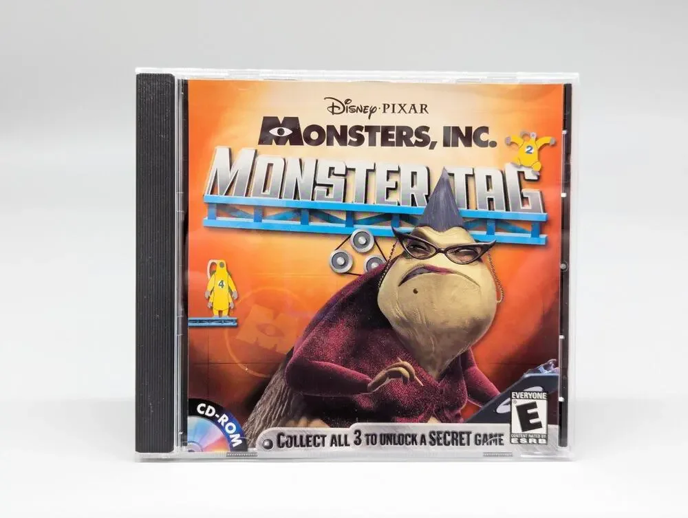 Monsters, Inc Monster Tag PC 2001 Video Game
